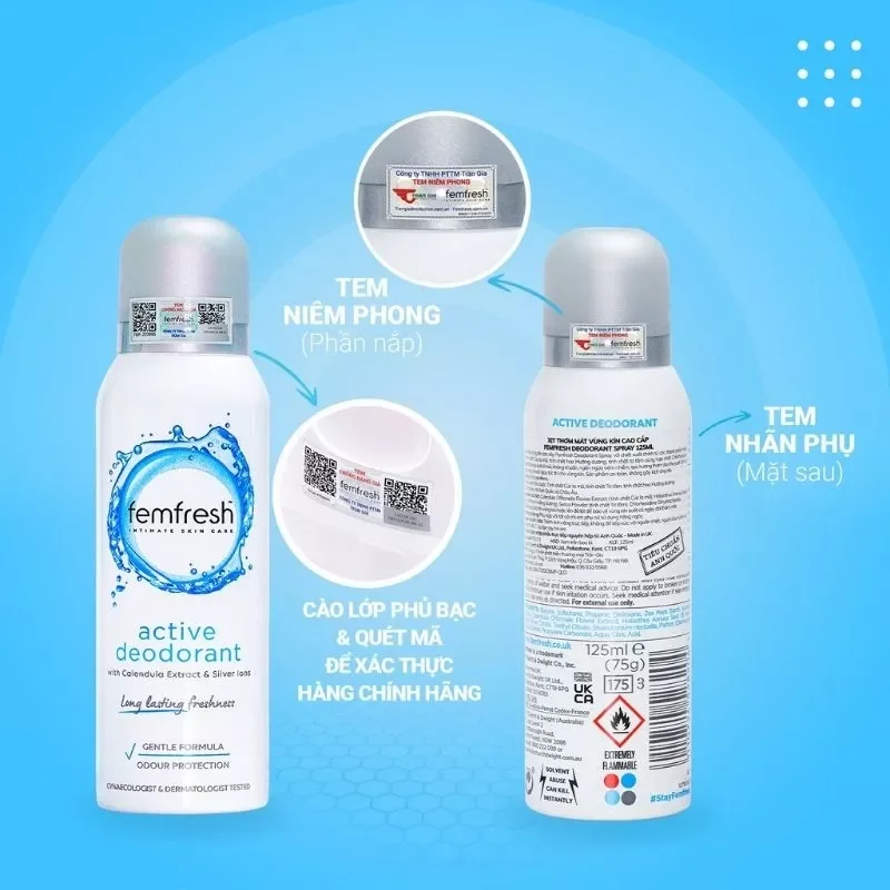 Dung dịch vệ sinh phụ nữ Femfresh