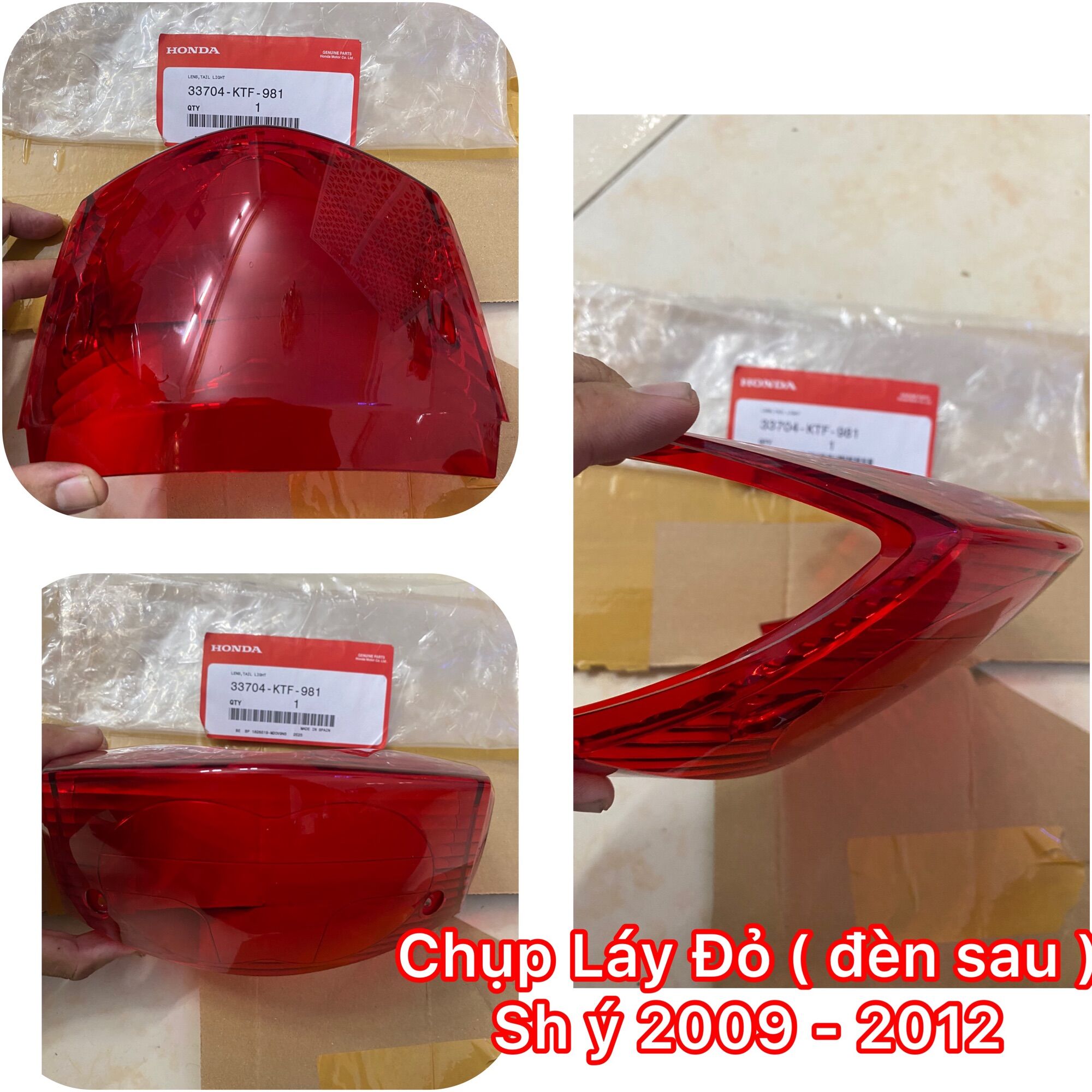 Chụp đèn sau sh ý 2009 - 2012