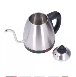 Ấm siêu tốc cổ ngỗng cho điều chế pour over, drip cà phê kiểu V60