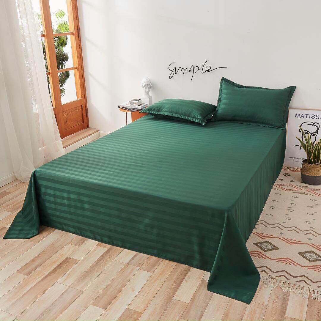 Bộ ga gối cotton 3f nhập khẩu