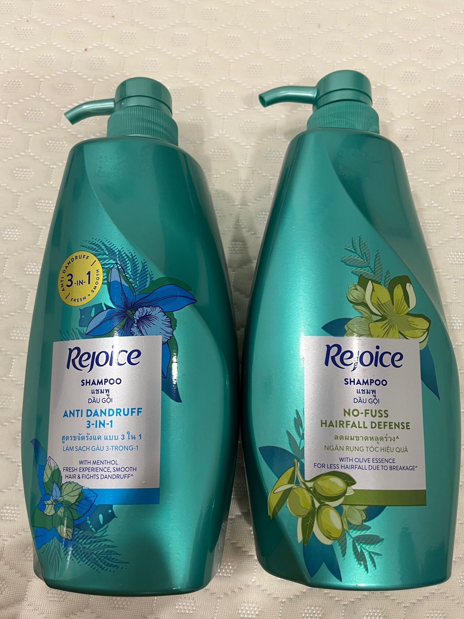 Dầu gội rejoice 3in1 nước hoa 600ml thái lan mẫu mới