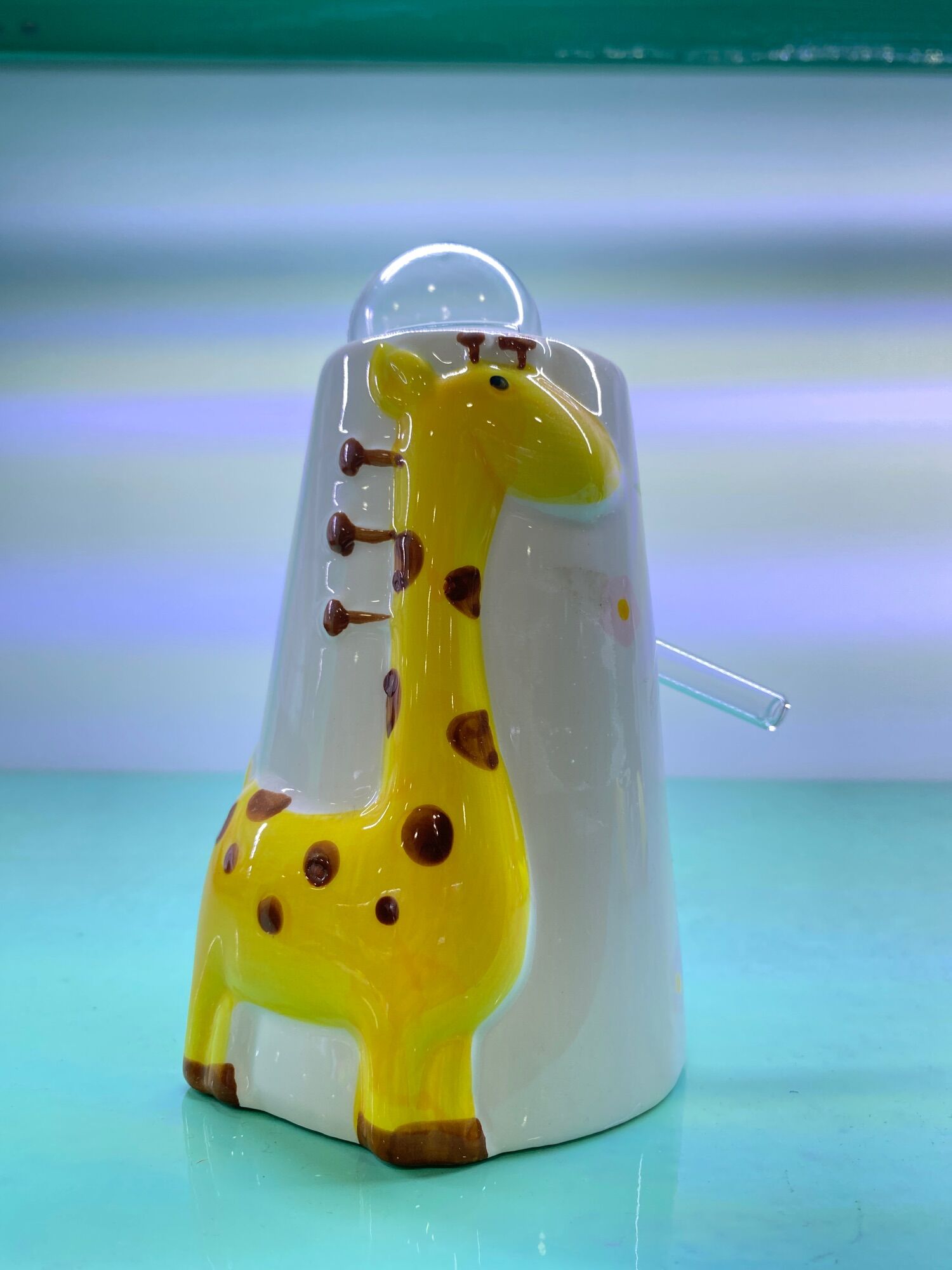 [Tặng Bình 60ml] - Đế sứ bình nước cho Hamster nhiều mẫu