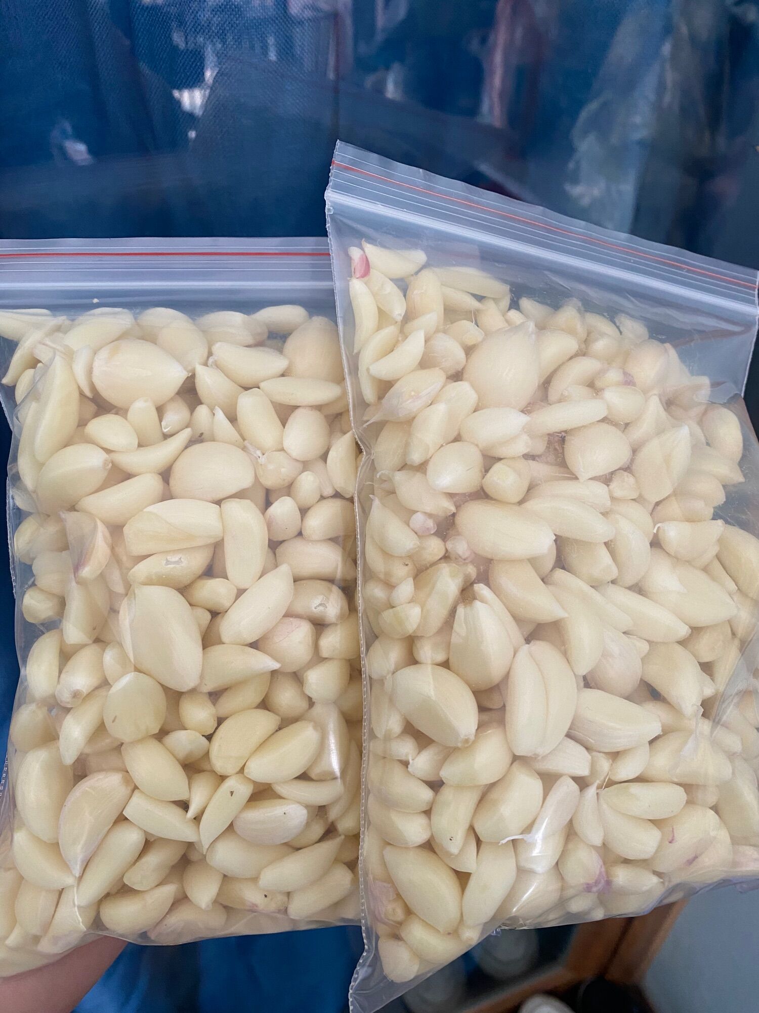 Tỏi bóc sẵn 0,5kg, tỏi ta