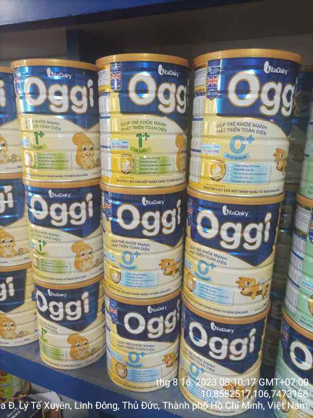 Sữa bột Oggi 1+ 800g