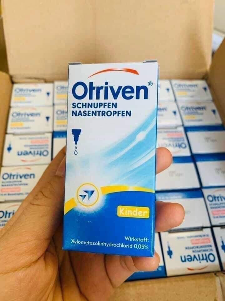 Nhỏ mũi otriven 0.05% -10ml cho bé 2-6 tuổi - hàng nội địa đức
