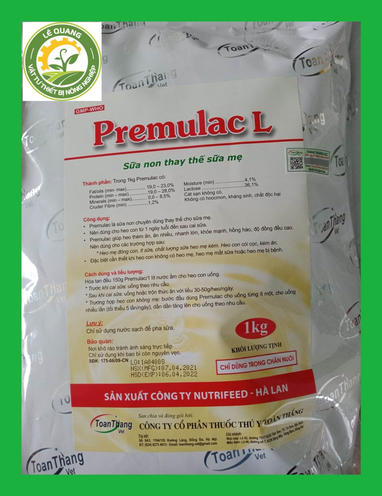 Sữa non cho dê, trâu bò, chó, lợn,dê, cừu