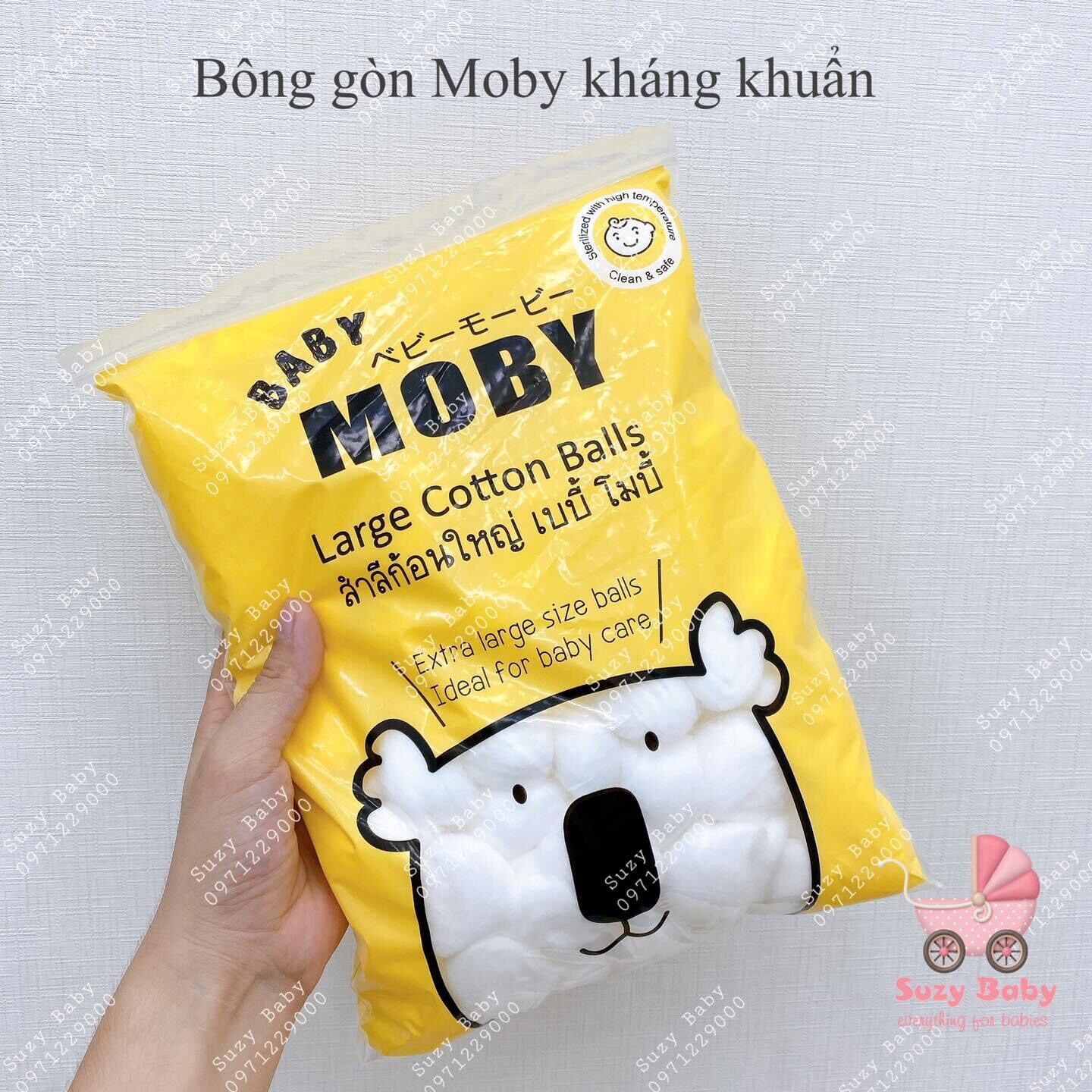 Bông gòn đa năng moby