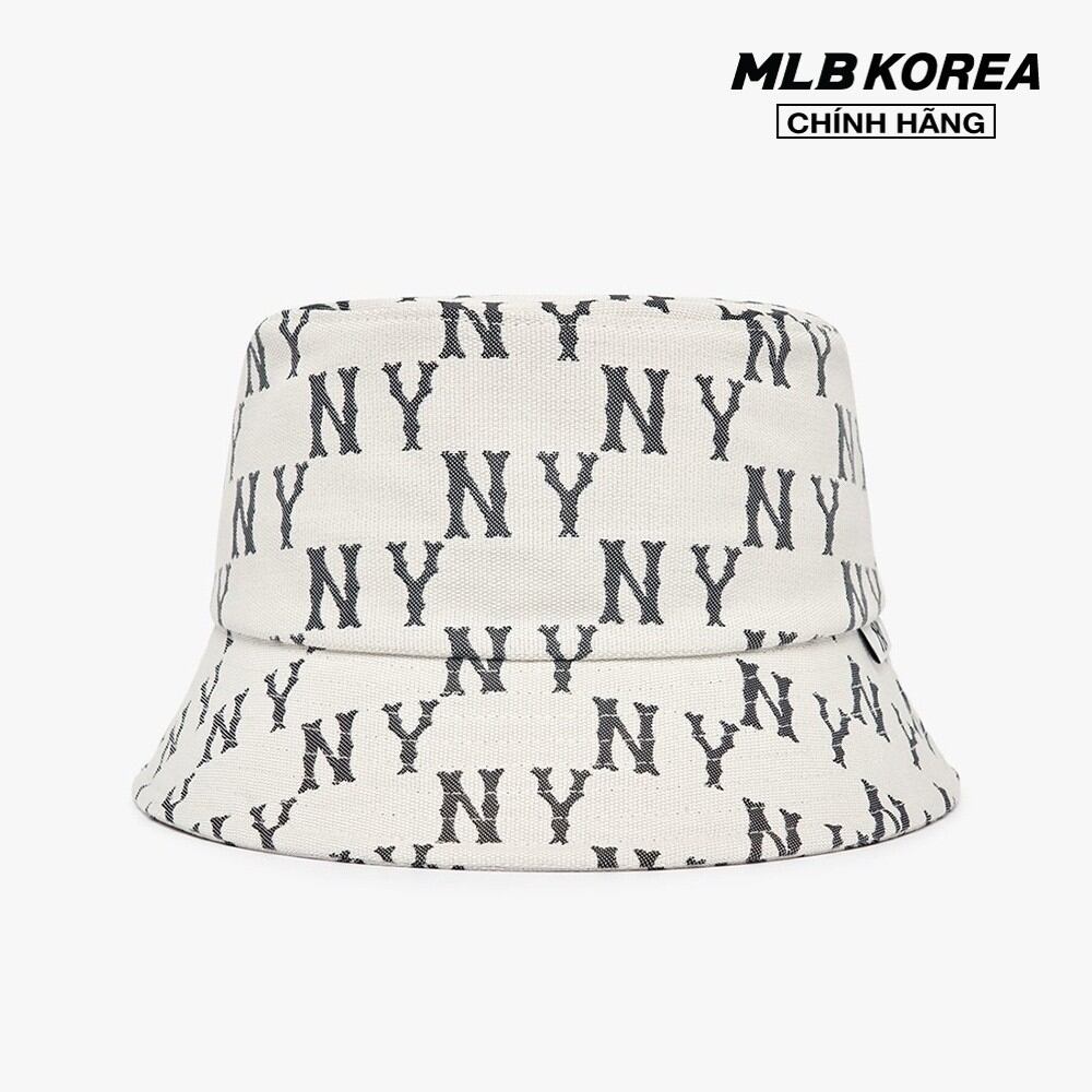 Mlb - nón bucket unisex monogram 3ahtm013n-50crs