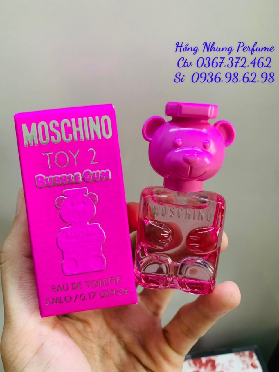 Nước hoa mini Moschino Toy 2 Bubble Gum EDT 5ml