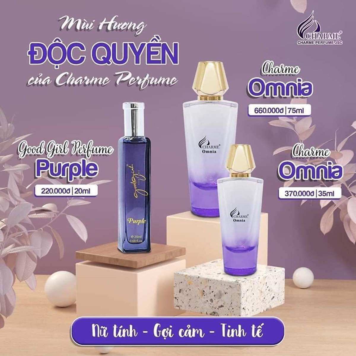 Nước hoa omnia 35ml - omnia 75ml - 20ml