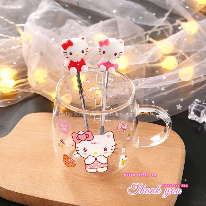 Muỗng thìa cafe Hello Kitty