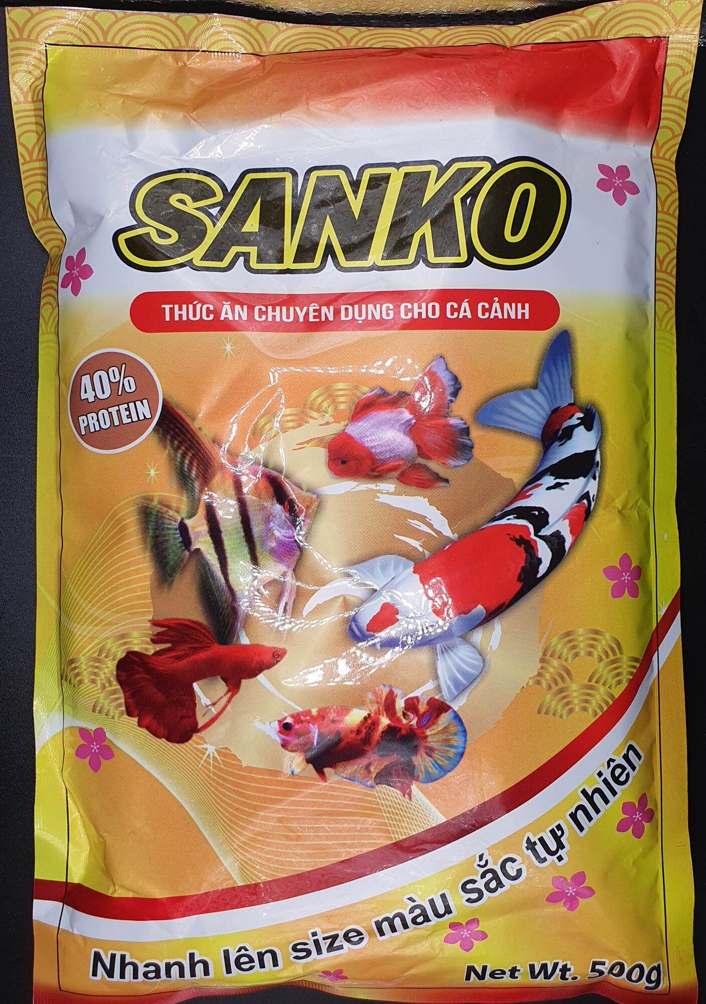 Cám SANKO 500g : Thức Ăn Cá Cảnh