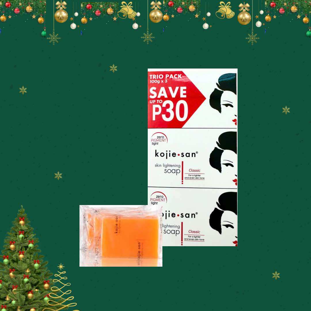  Set 3 soap Xà Phòng Trắng Da Kojiesan 100g mỗi bánh Sỉ IBOX 