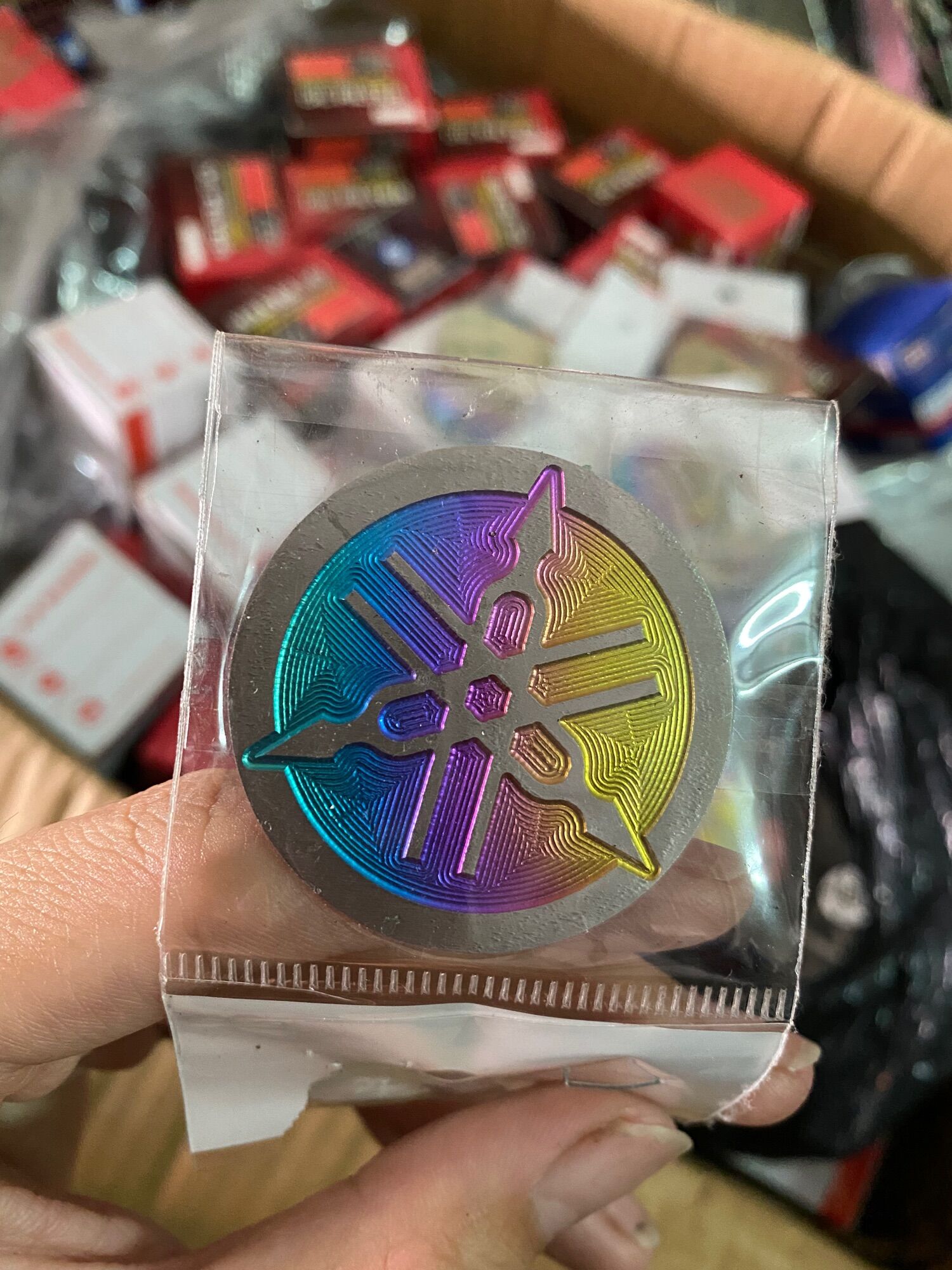 Logo Titan Yamaha - Mèo Thần Tài [ Có Keo Dán ]