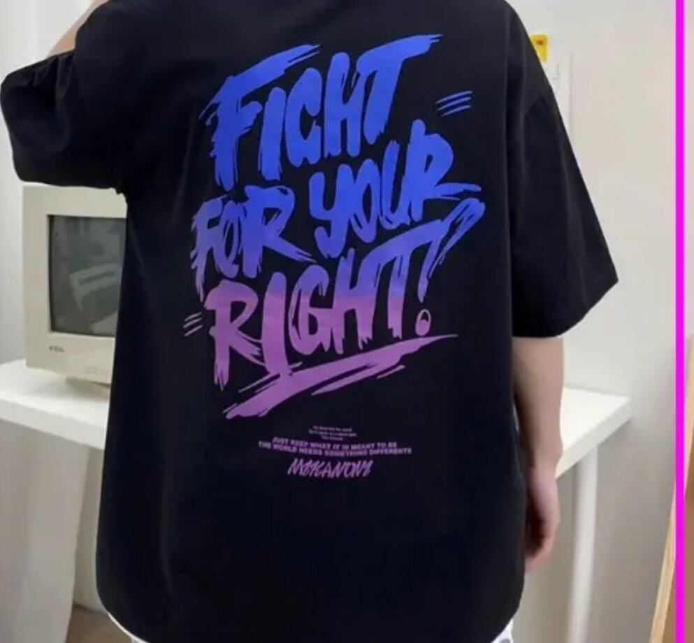 Áo thun Unisex Fight your right