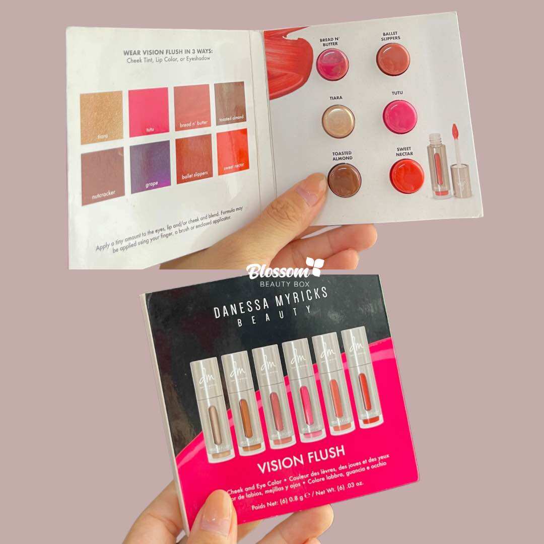 SAMPLE MÁ HỒNG LAURA MERCIER, rose inc, danessa