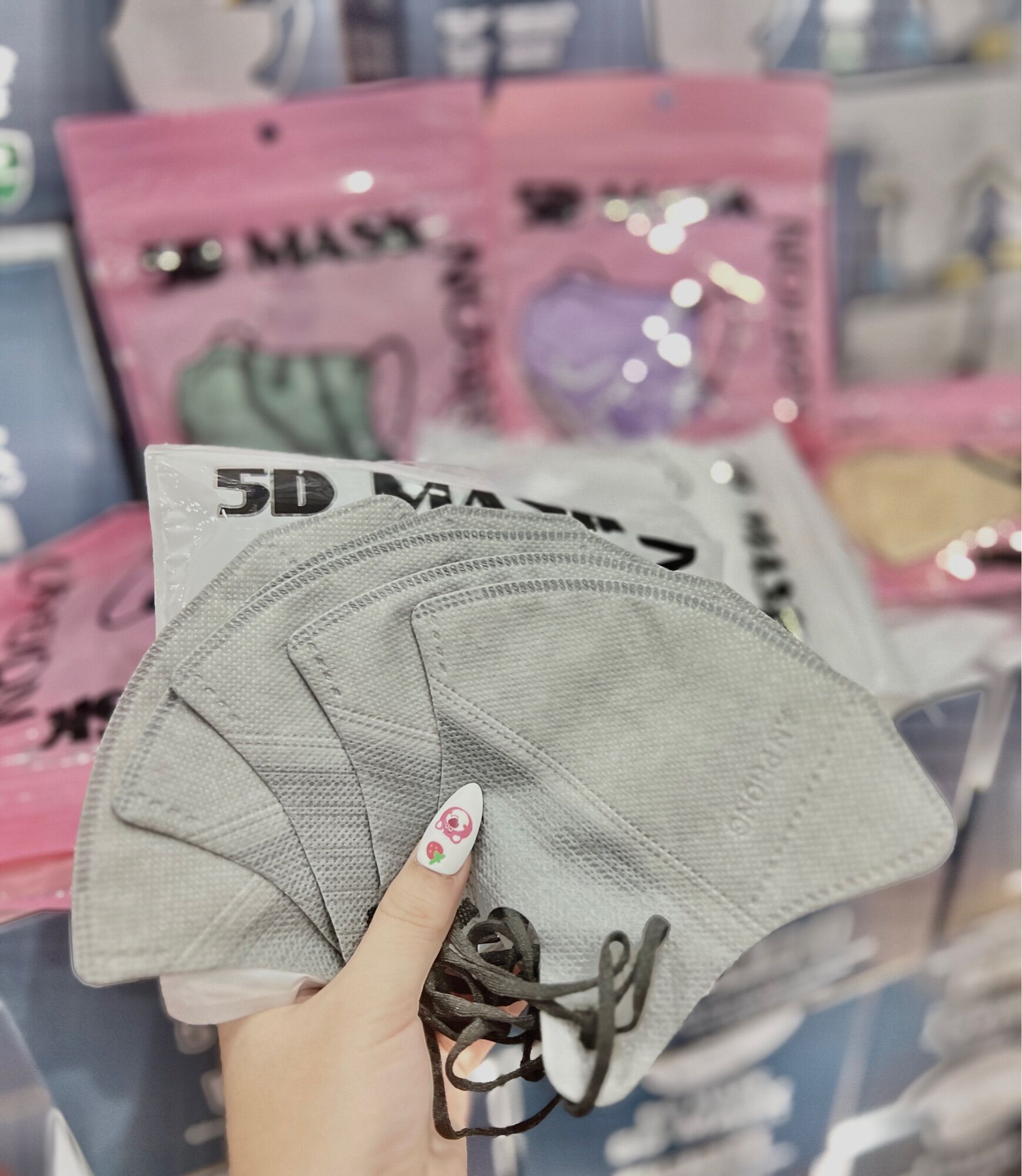 Combo 100c KHẨU TRANG 5D AN PHONG MIX MÀU