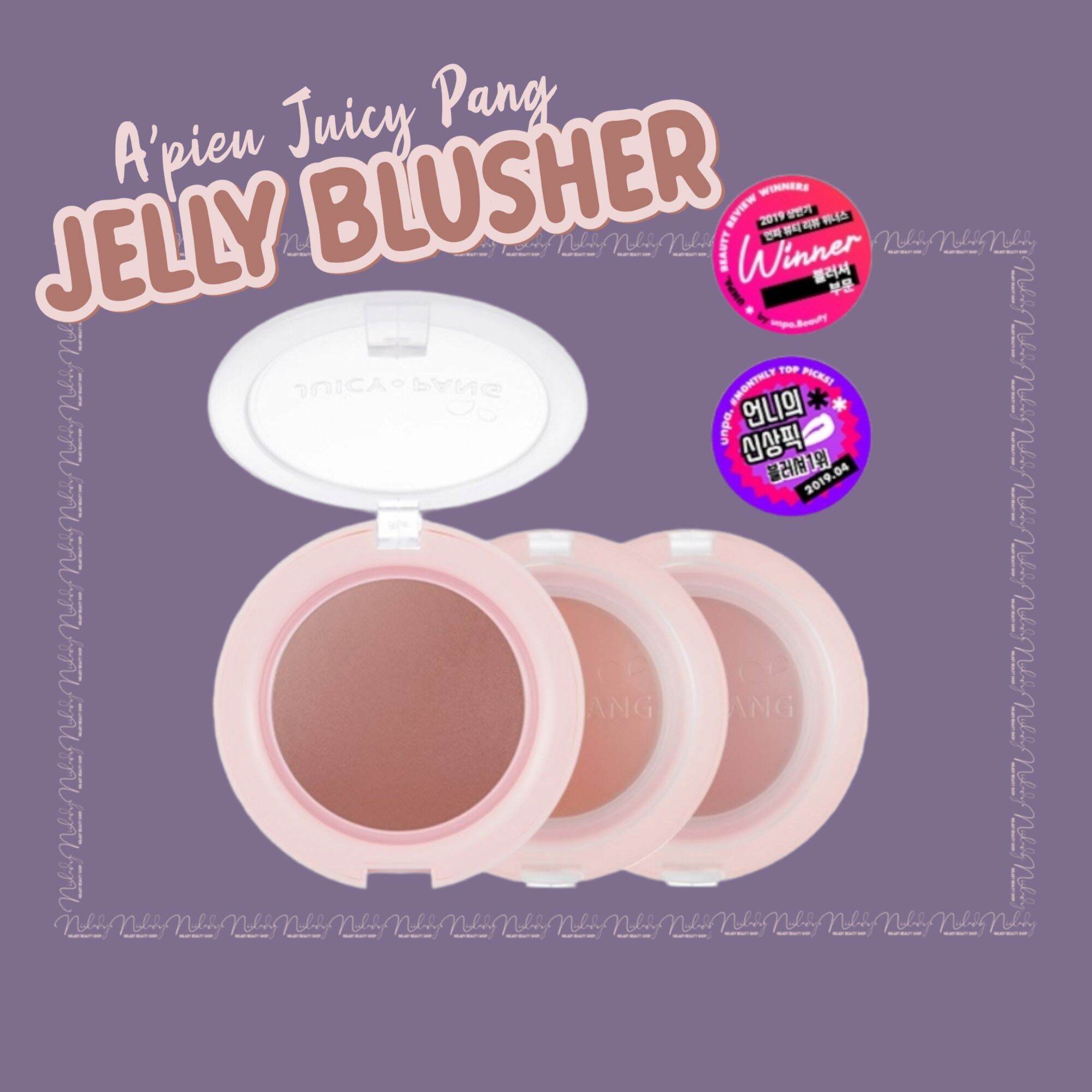 Má hồng A pieu Juicy Pang JELLY Blusher