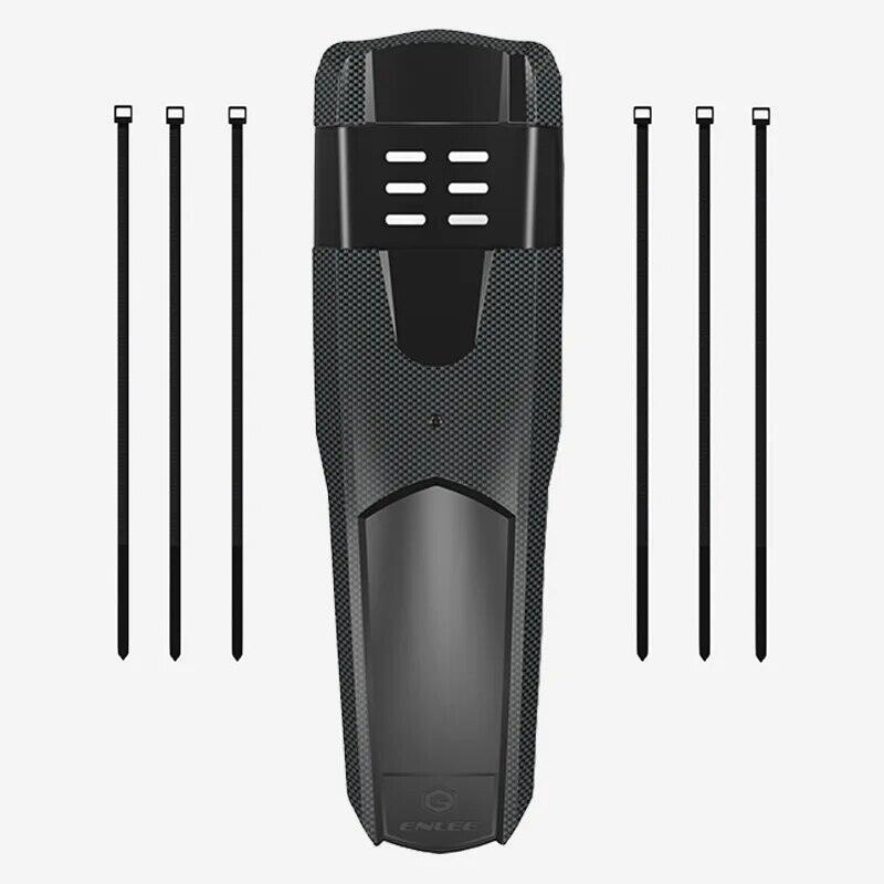Enlee Chắn bùn xe đạp vỏ cứng Chắn bùn bánh xe lốp trước/sau Chắn Bùn sợi carbon thiết bị sửa chữa xe đạp leo núi Xe đạp leo núi
