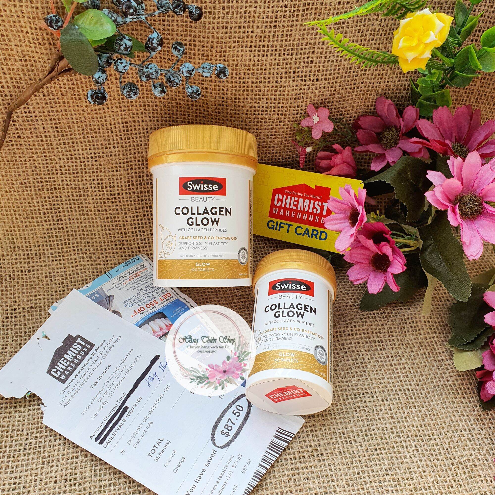 Bs Collagen đẹp da Swisse Beauty Collagen Glow