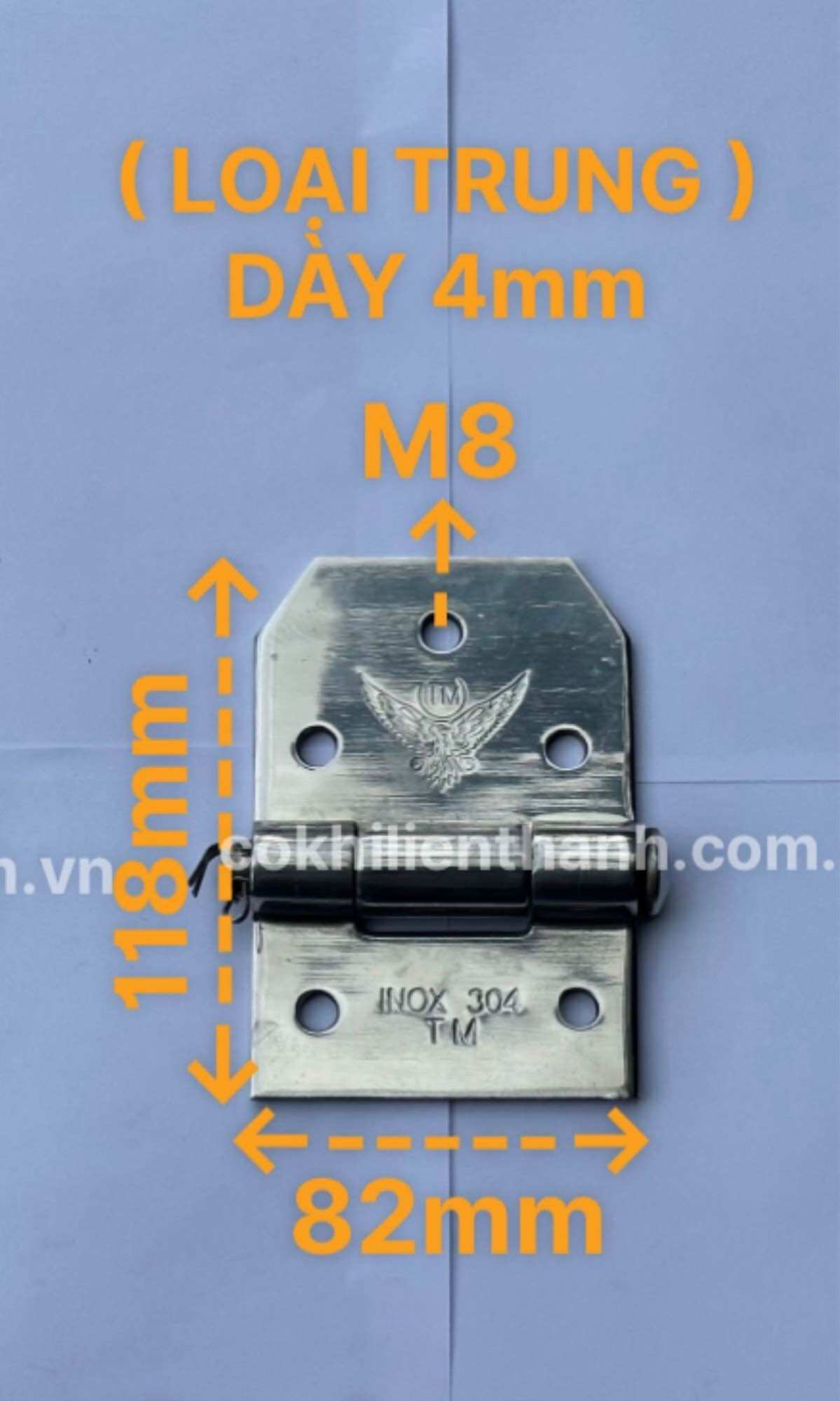 Bản lề xe ô tô tải ( inox 304 )