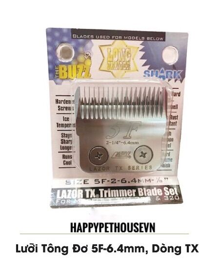 Lưỡi tông đơ điện TX 5F chuyên dùng cho dòng LB208