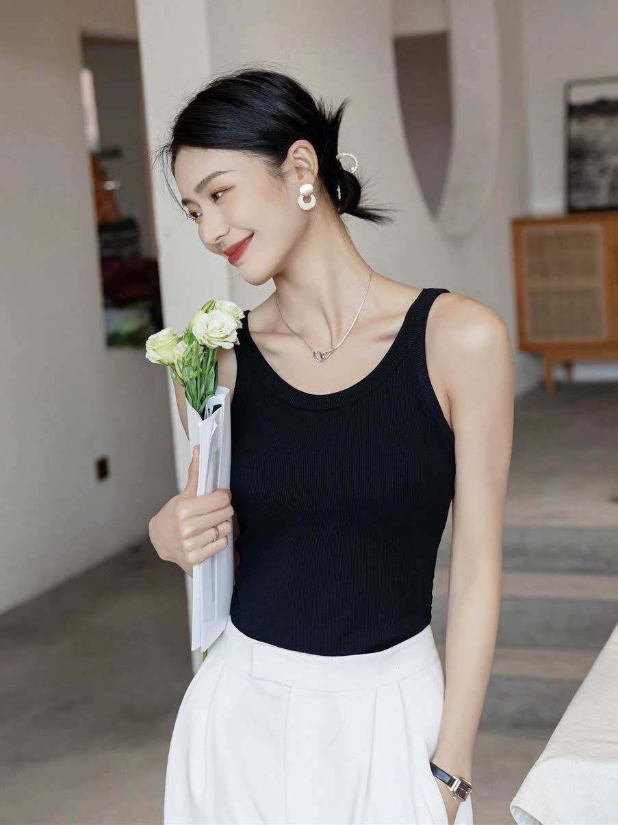 Áo 3 lỗ nữ , áo 3 lỗ có mút ngực