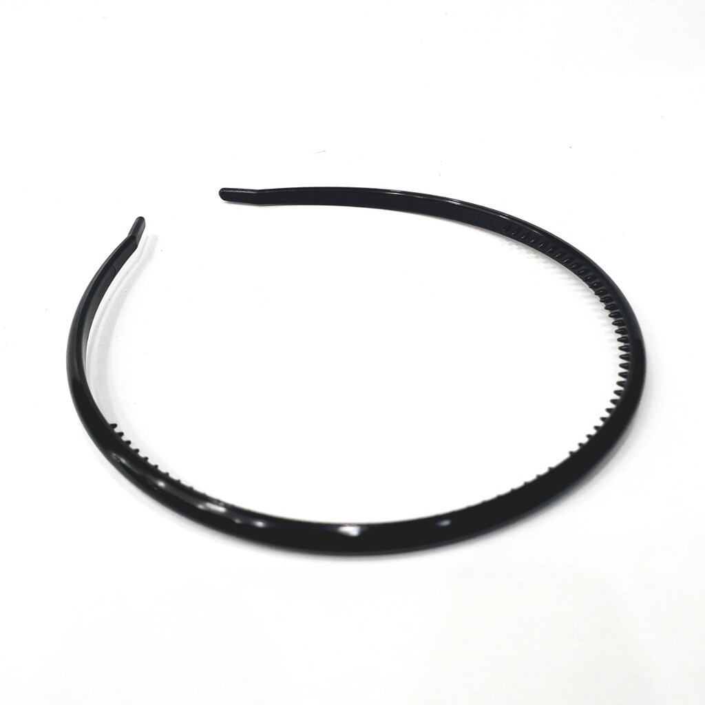 Combo 4 cái Bờm cài tóc nhựa mềm (bản nhí 6mm)