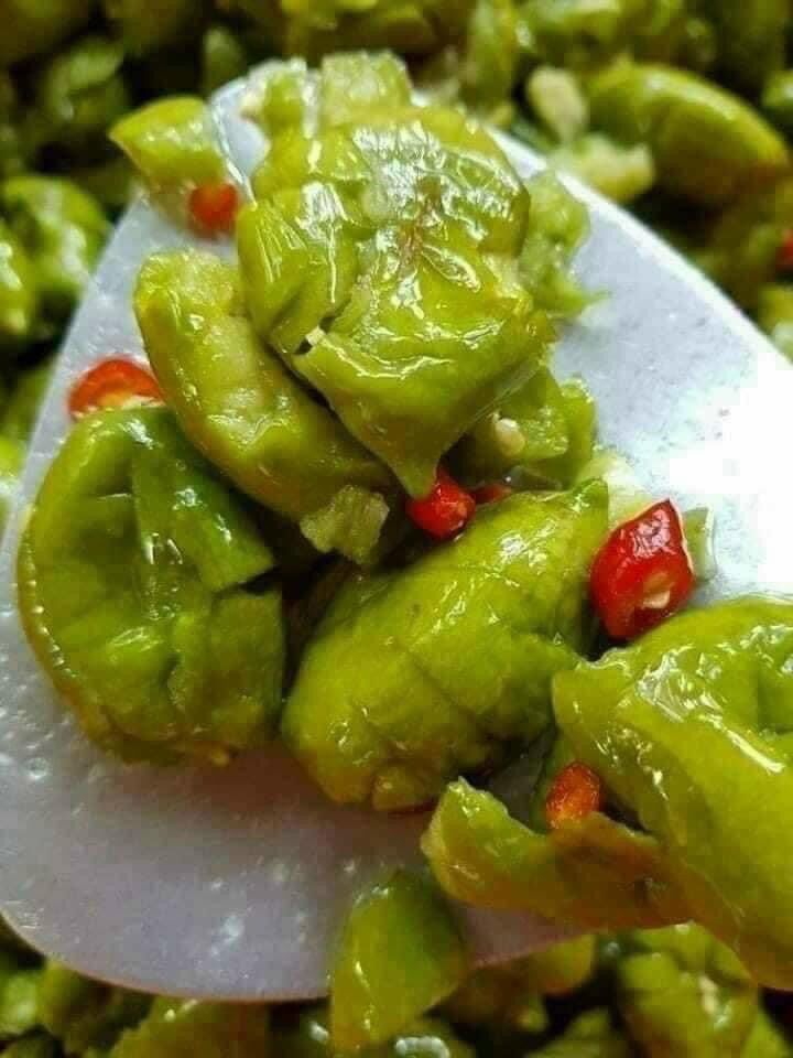 1kg CÀ NA đập dập chua ngọt (kèm muối ớt)