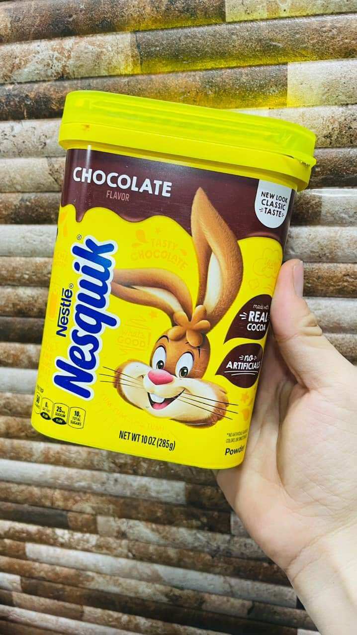 Bột Cacao Nesquik Nestle 285g Mỹ, Cacao Uống Liền