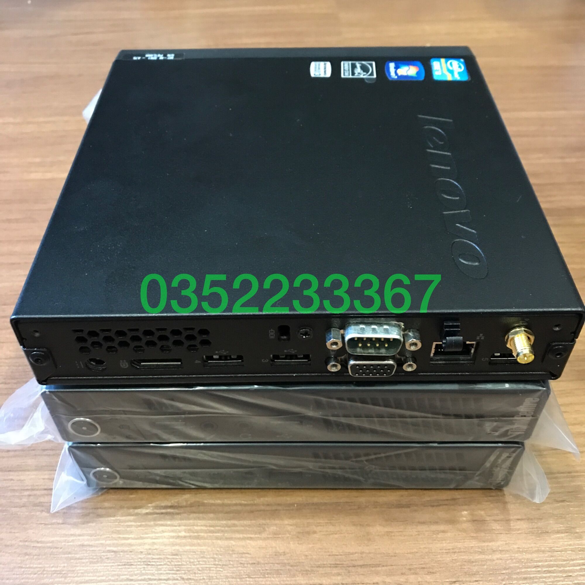 Máy tính Mini, Tiny PC, Lenovo M72e, Ram 4G, SSD 120G, windows10, wifi