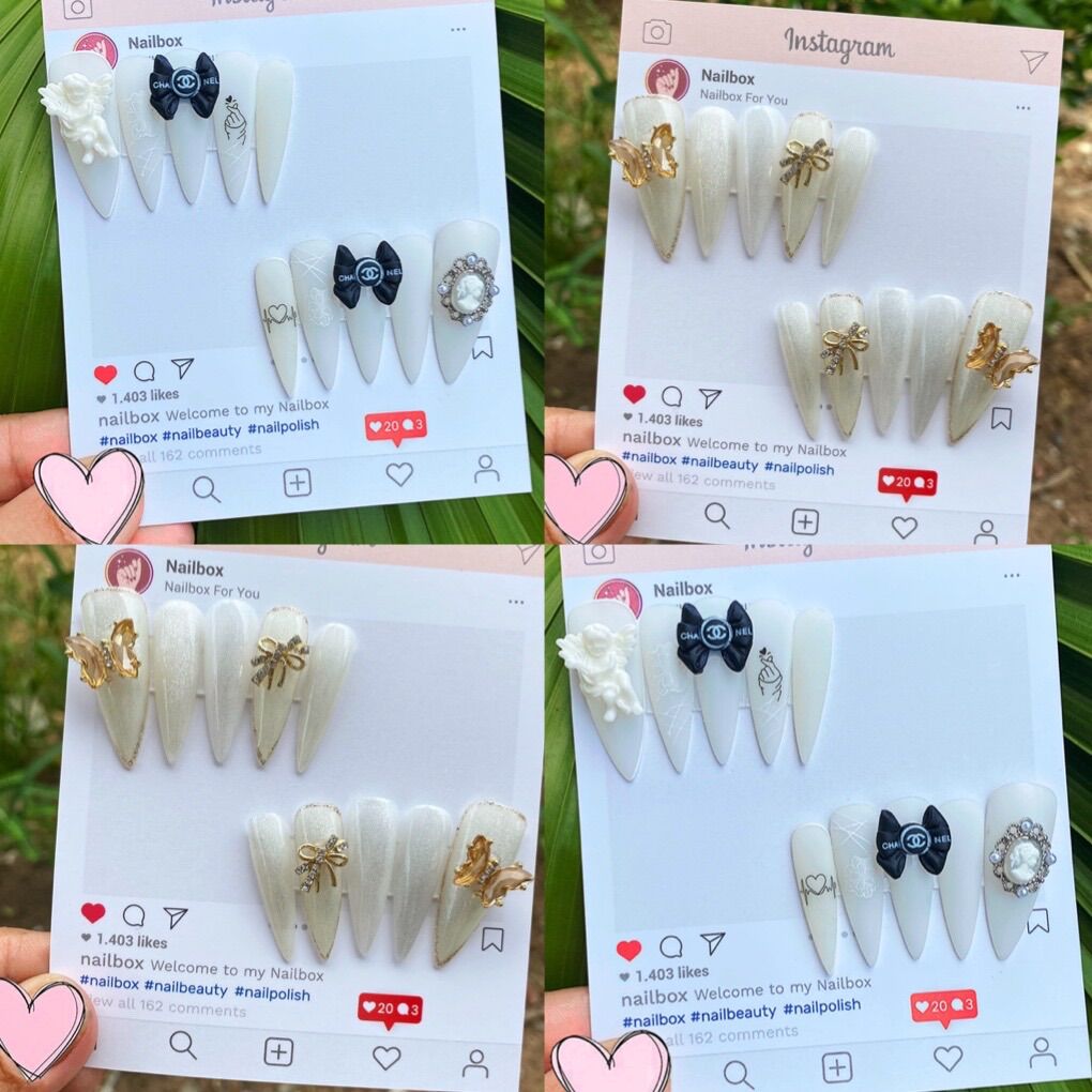 Nail box kèm keo và dũa