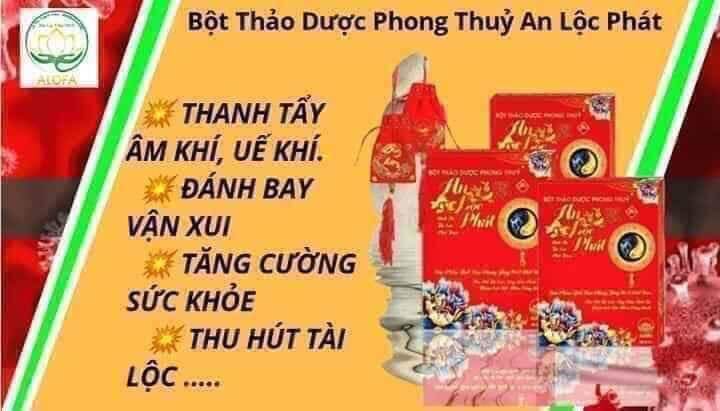 Bột phong thủy alofa