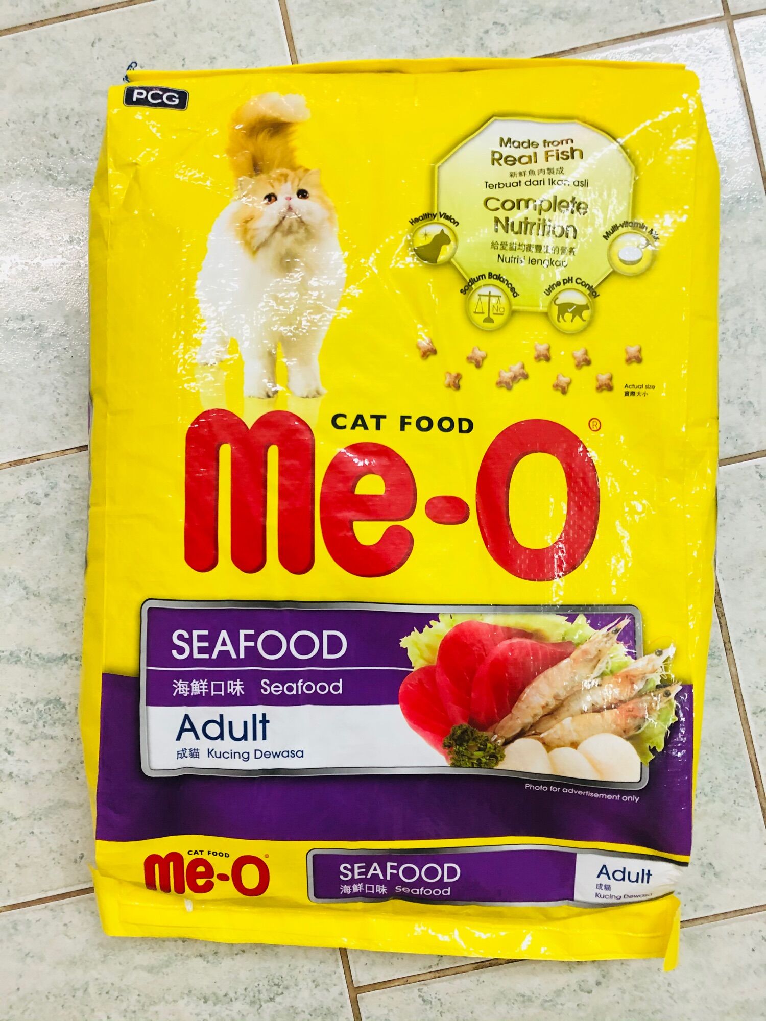 Bao xá hạt meo cho mèo trưởng thành