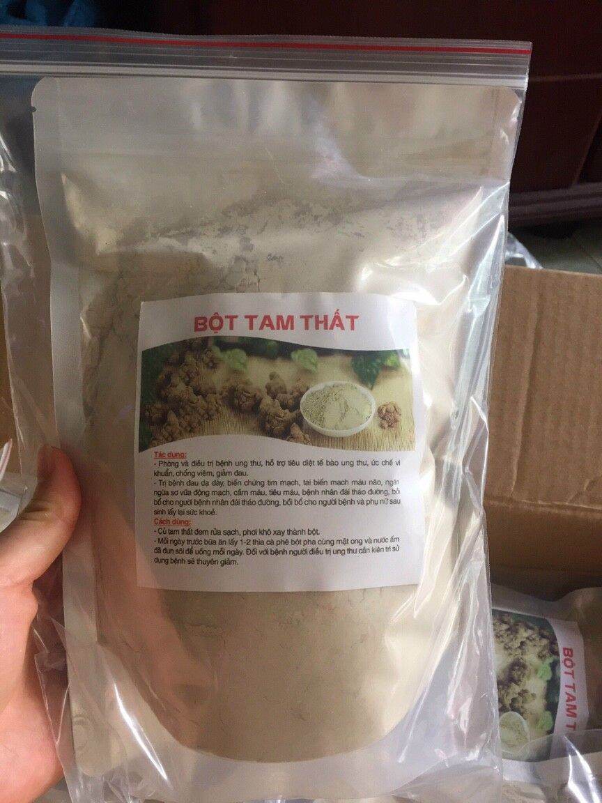 100gr Bột củ tam thất bắc hàng chuẩn không pha