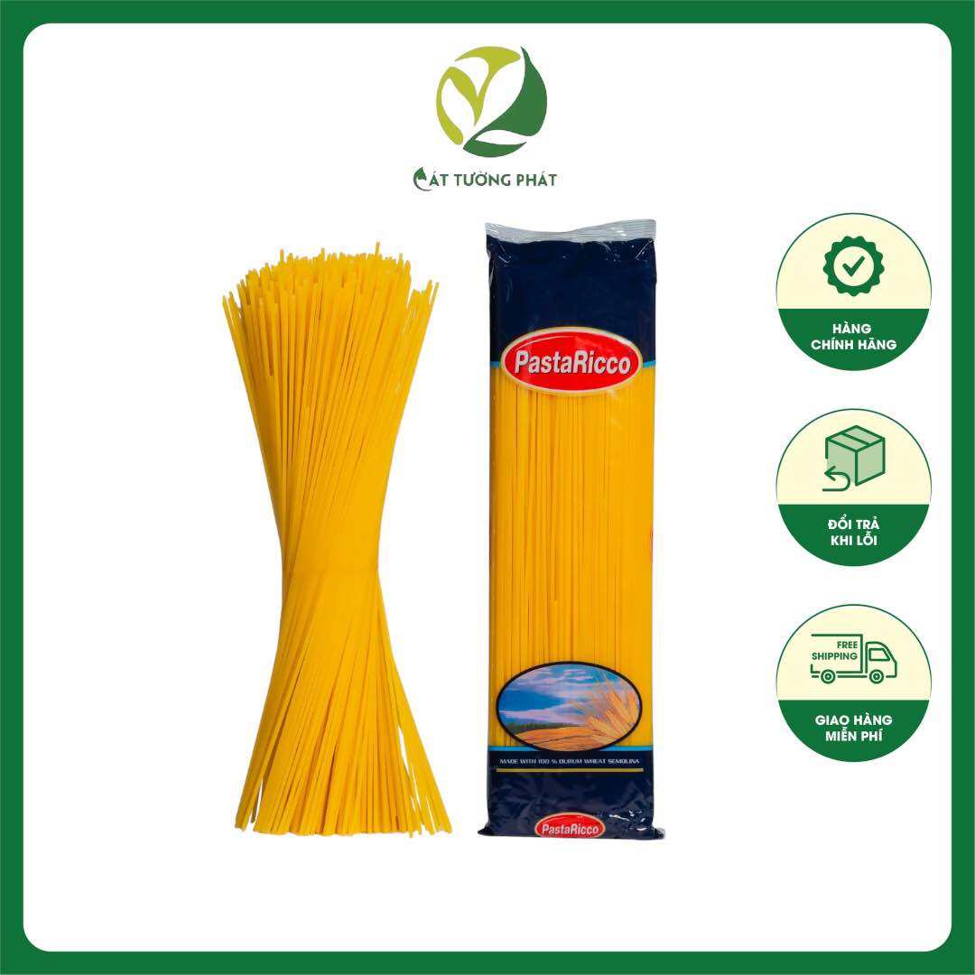 Mỳ ý sợi dài tròn 500g  – Spaghetti Pasta Ricco 500g