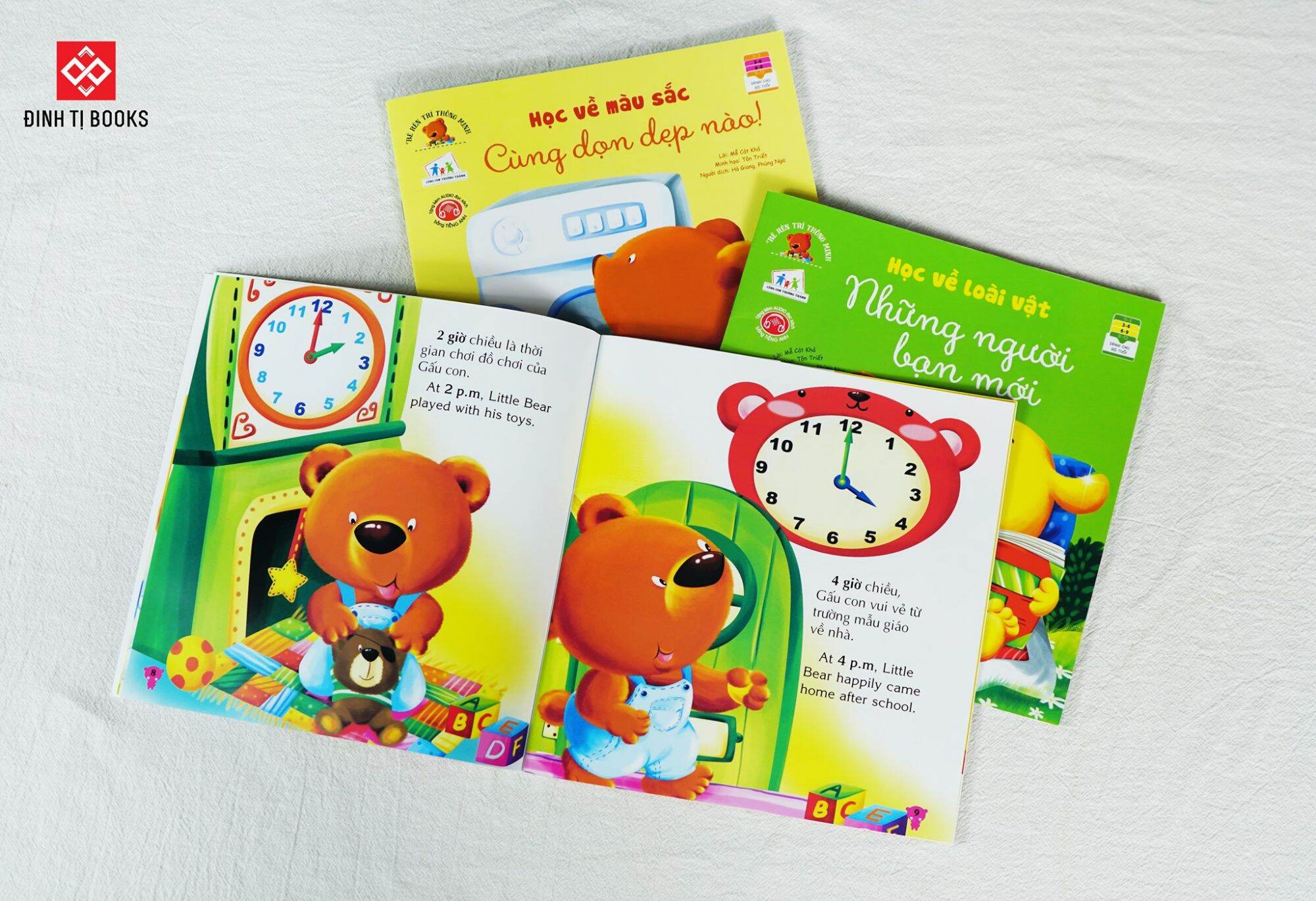 SÁCH - Combo 6 cuốn bé rèn trí thông minh