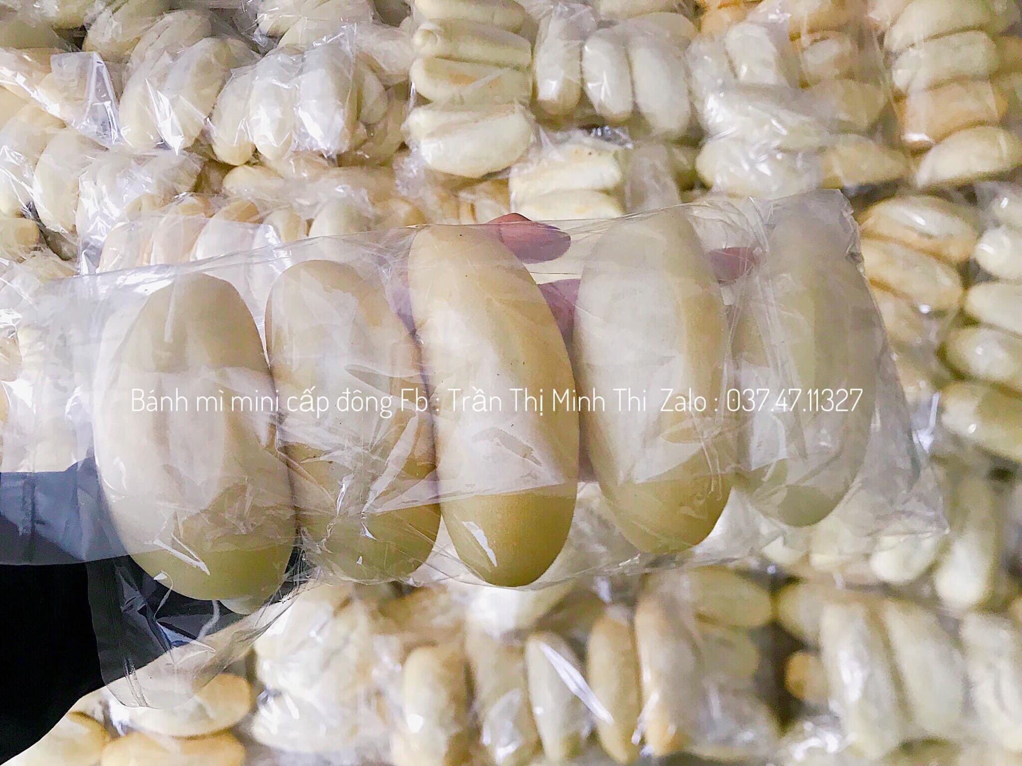 Bánh mì mini cấp đông