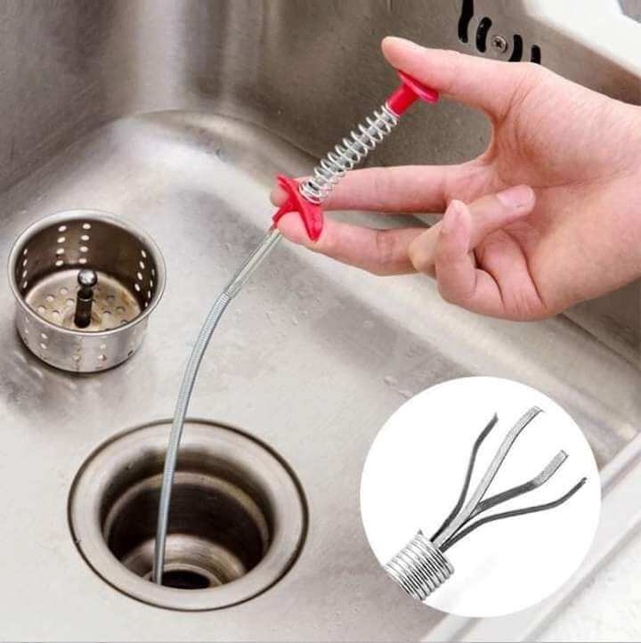 Dây thông tắc cống - móc rác