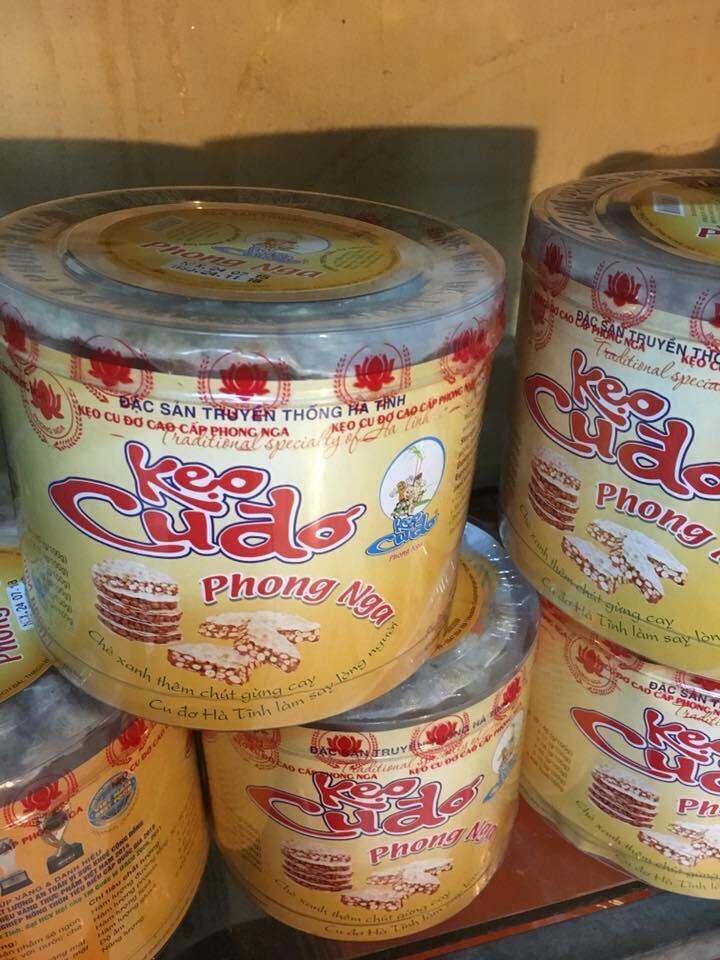 Kẹo Cu Đơ Phong Nga  . Đặc sản Hà Tĩnh  hộp 800g