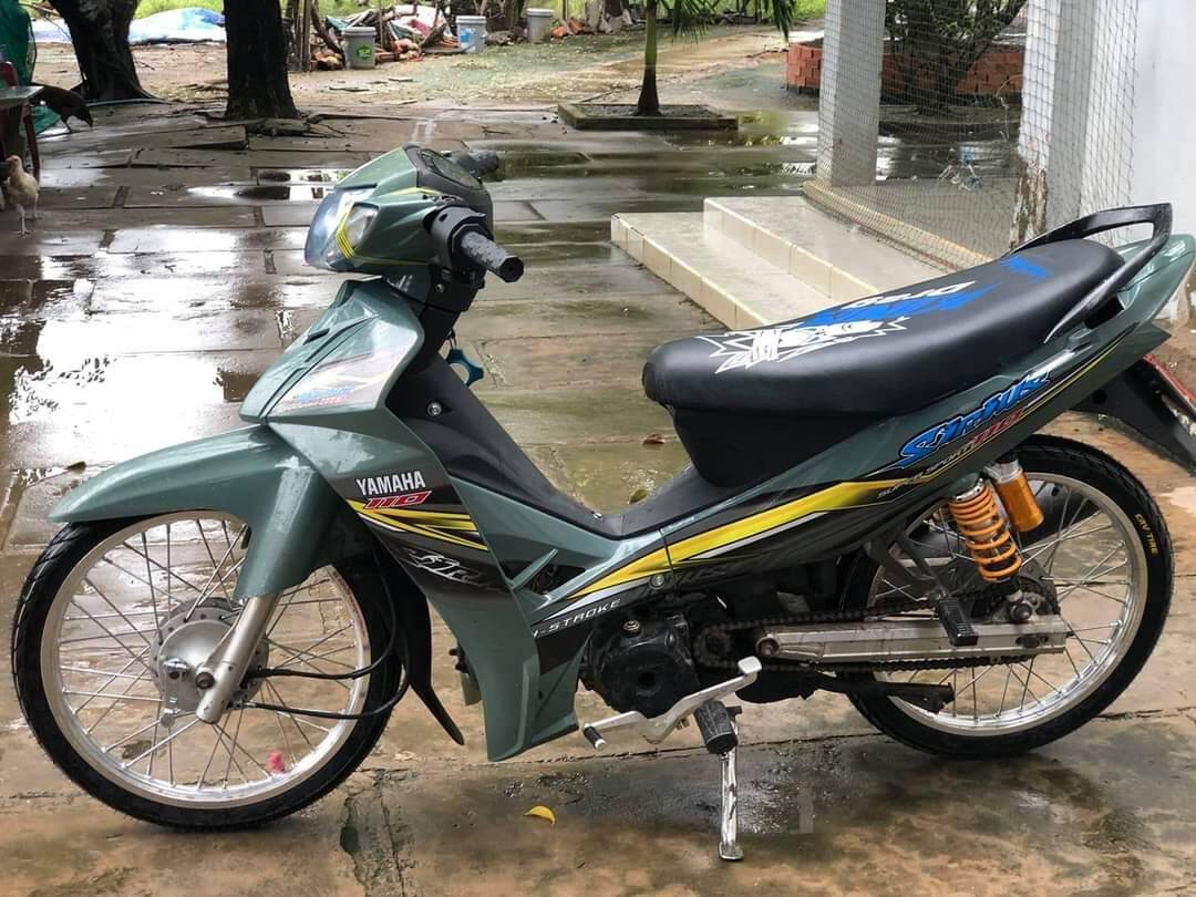 tem rời sirius xanh rêu, in decal chất lượng tốt , tem 3 lớp không bay màu