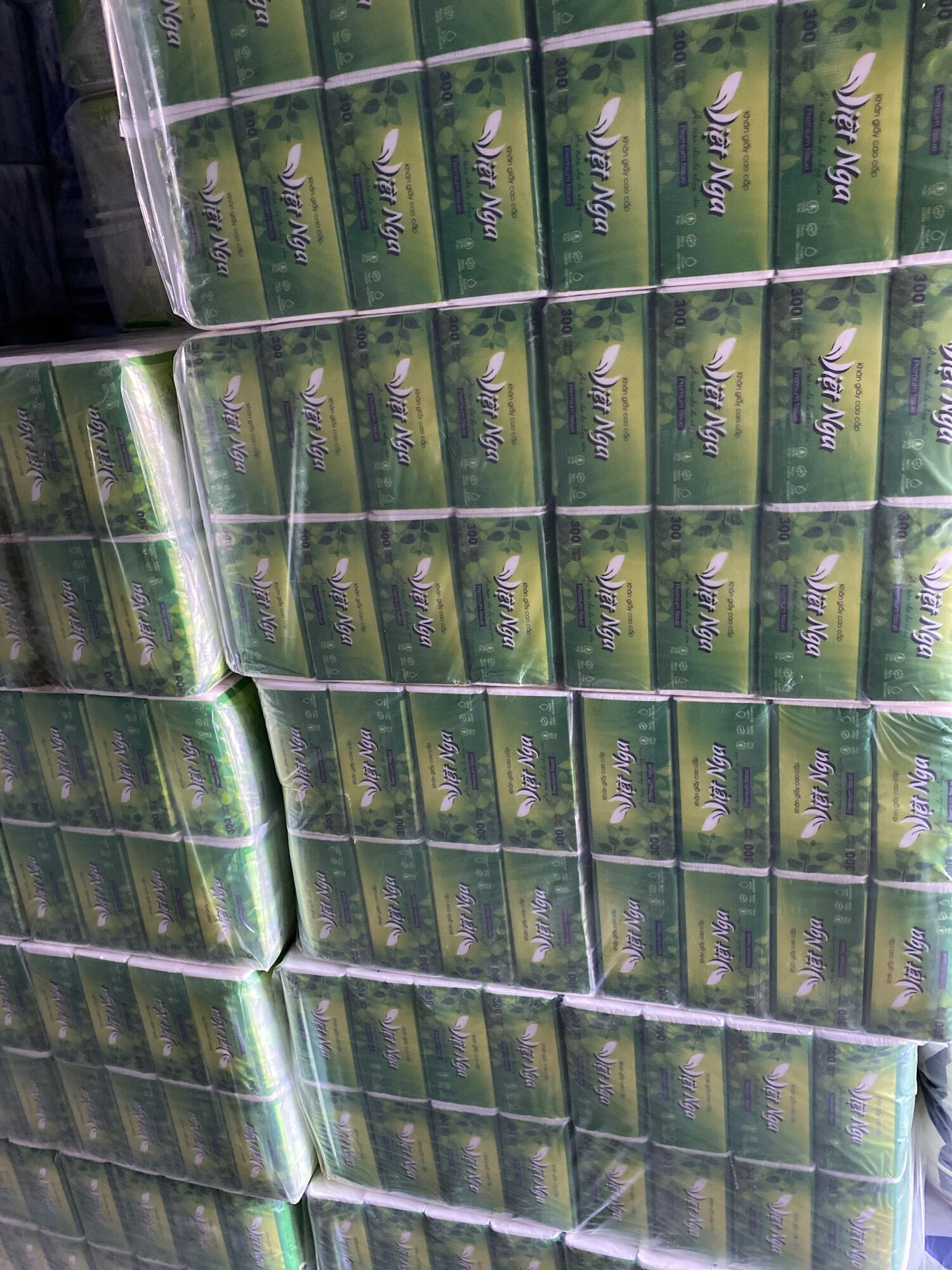 Giấy ăn loại rút 300 tờ 3lớp giấy lụa cao cấp