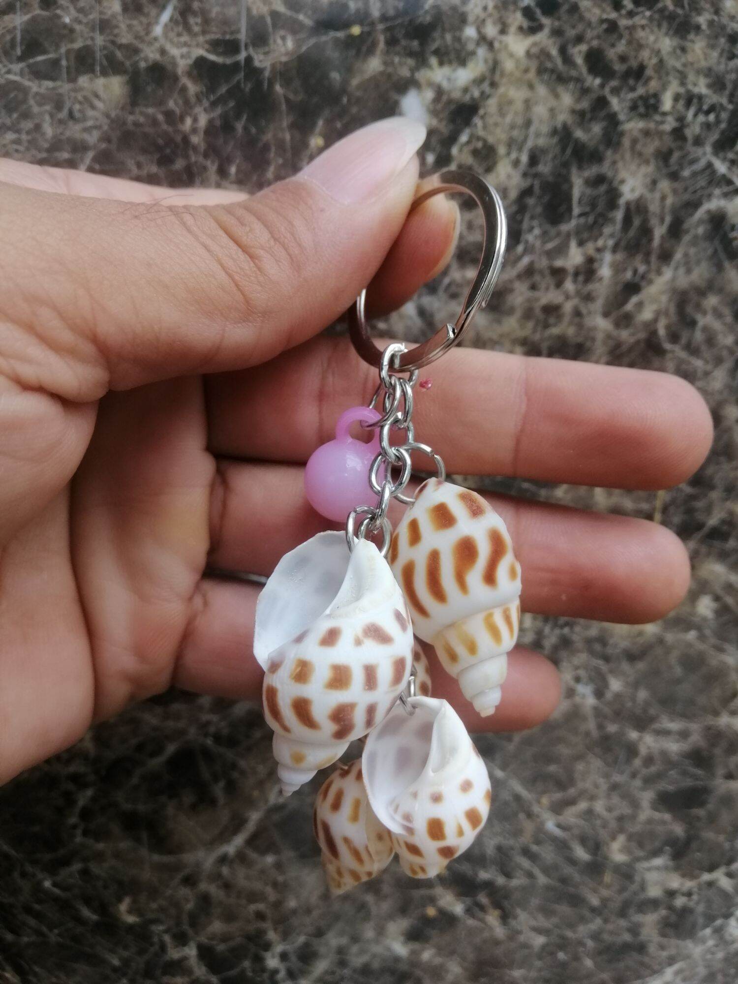 MÓC KHÓA VỎ ỐC HƯƠNG HANDMADE