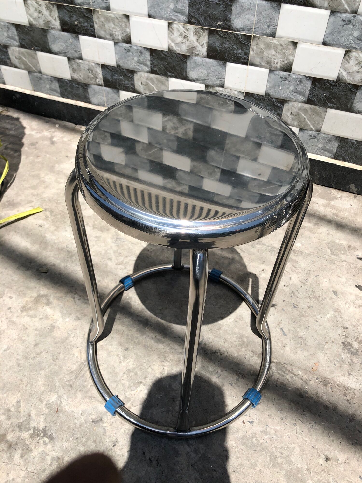 Ghế đôn inox 304 100% cao 50cm