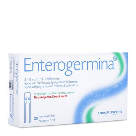 Men vi sinh enterogermina cân bằng hệ vi sinh đường ruột hộp 20 ống - ảnh sản phẩm 1