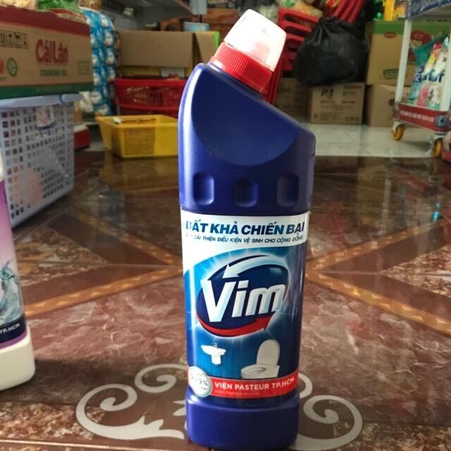 Chất Tẩy Rửa Bồn Cầu Vim 880ML Diệt Khuẩn