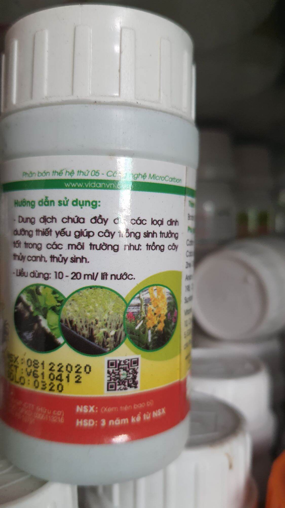 dung dịch thủy canh Biolife chai 100ml