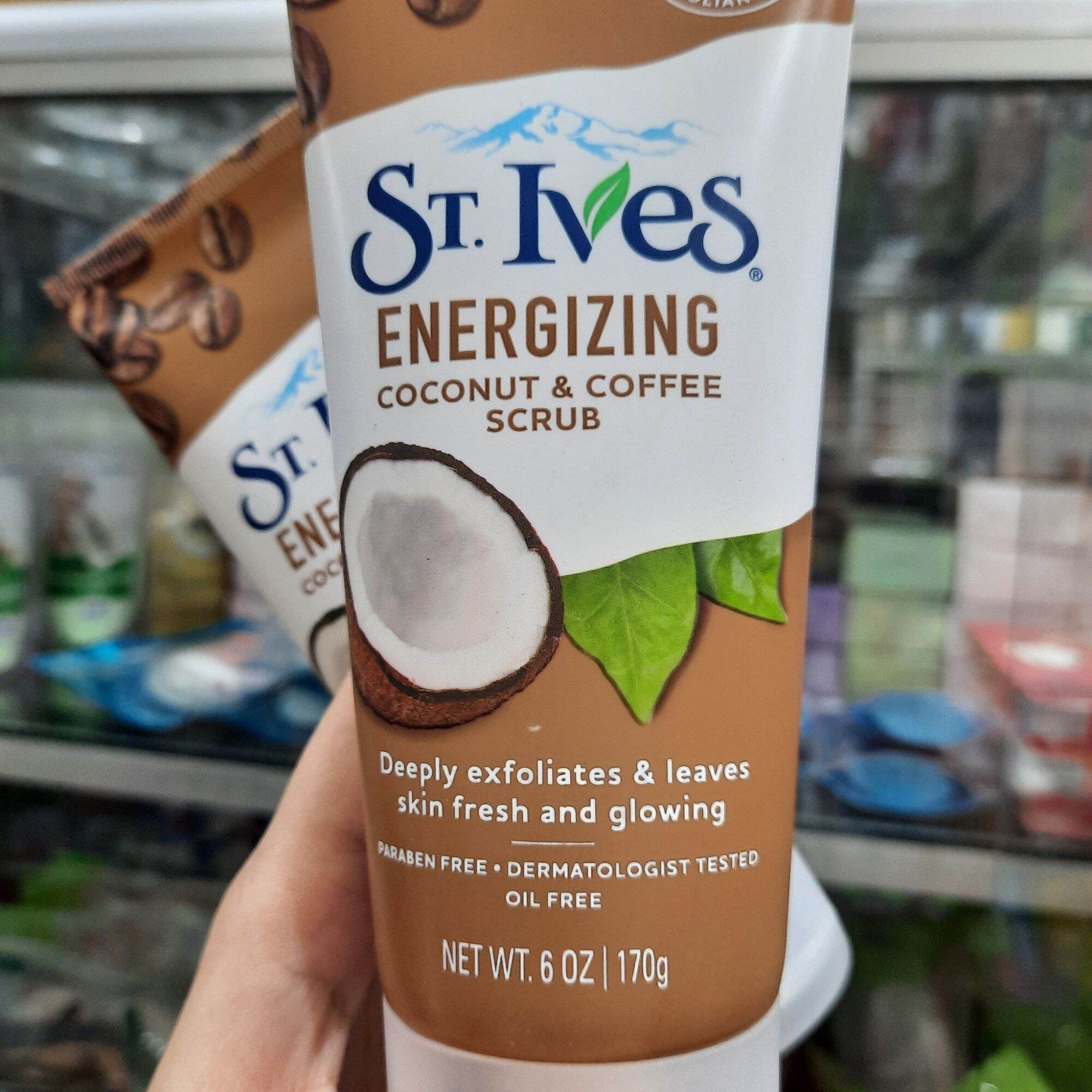 Sữa Rửa Mặt ST.IVES Cà Phê & Dừa 170g