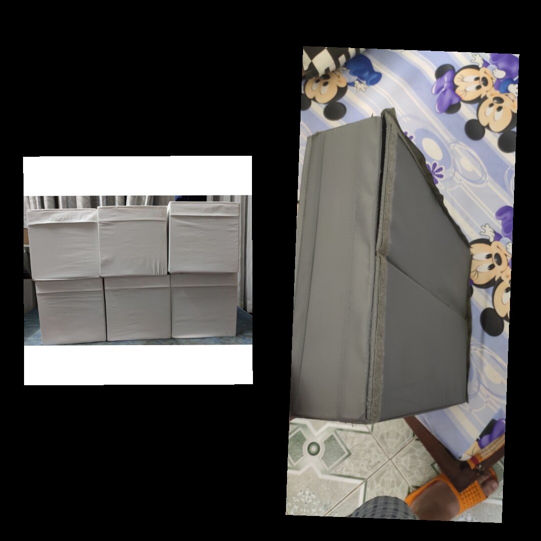 Combo bộ 6 hộp ikea drona giá rẻ+ 3 hộp ikea skubb