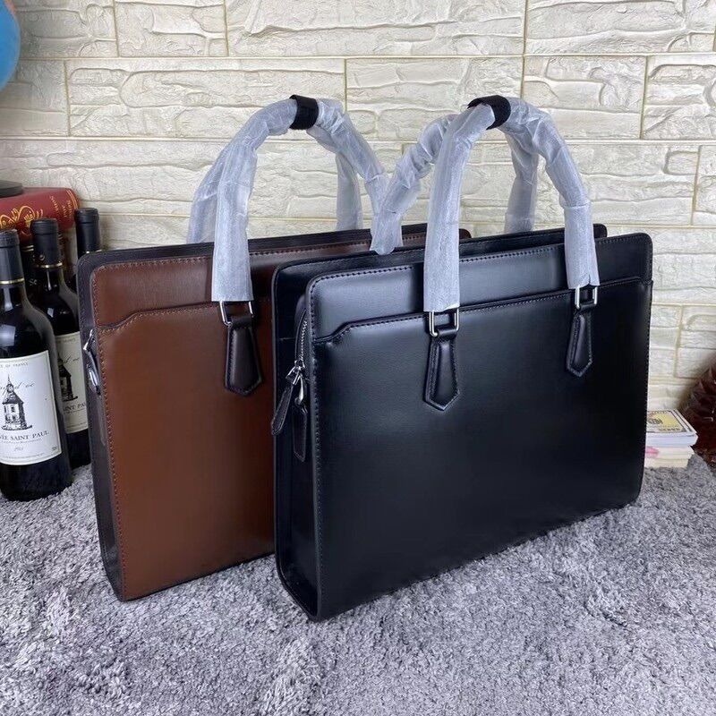 Cặp Da Thật,Da Bò BAILID Polo 6859.Túi Xách Da Công Sở.
